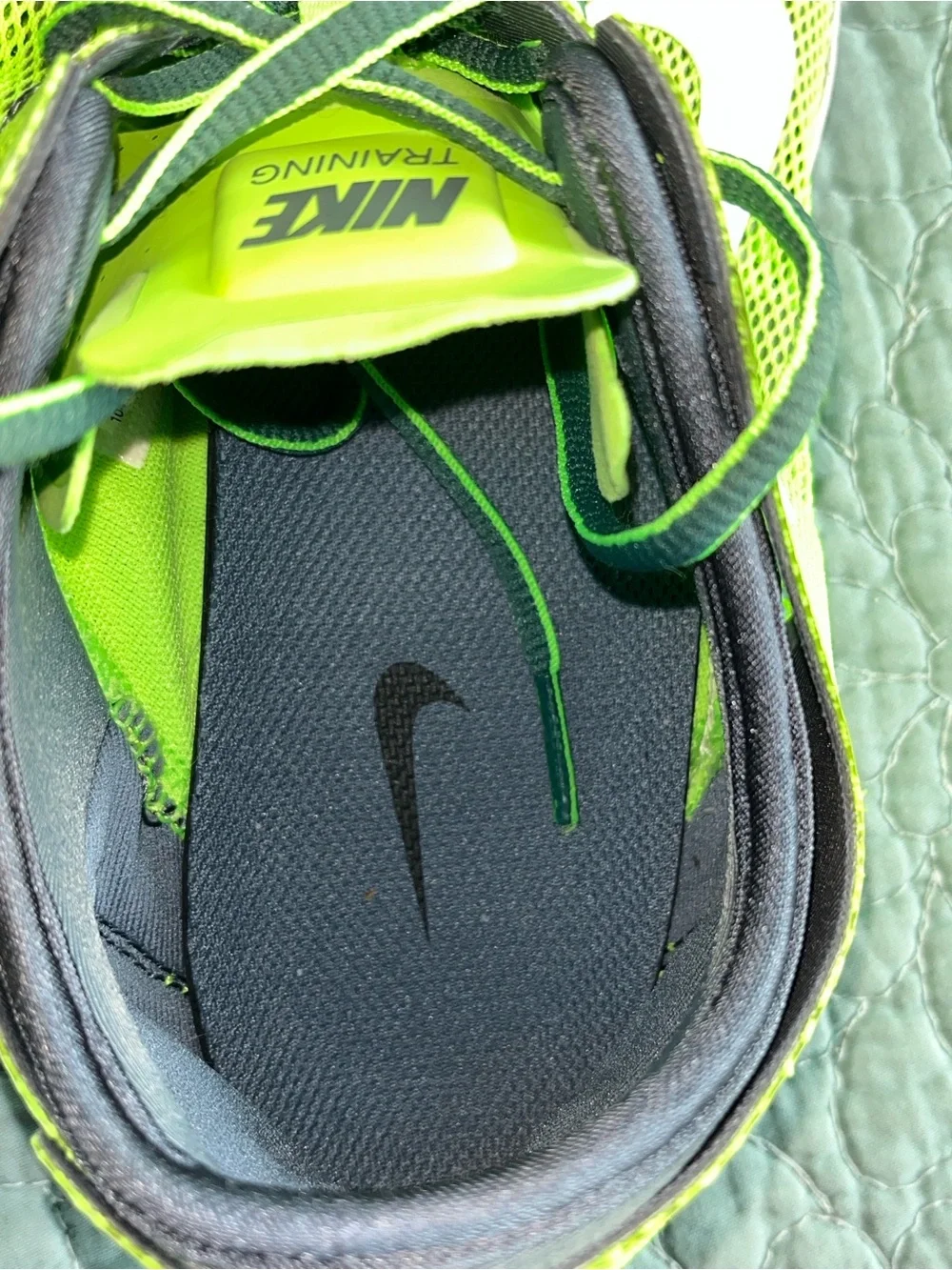 Nike Free Run Bionic Shoes, 599269-300 Neon Lime Green/Volt, Women’s Size 11